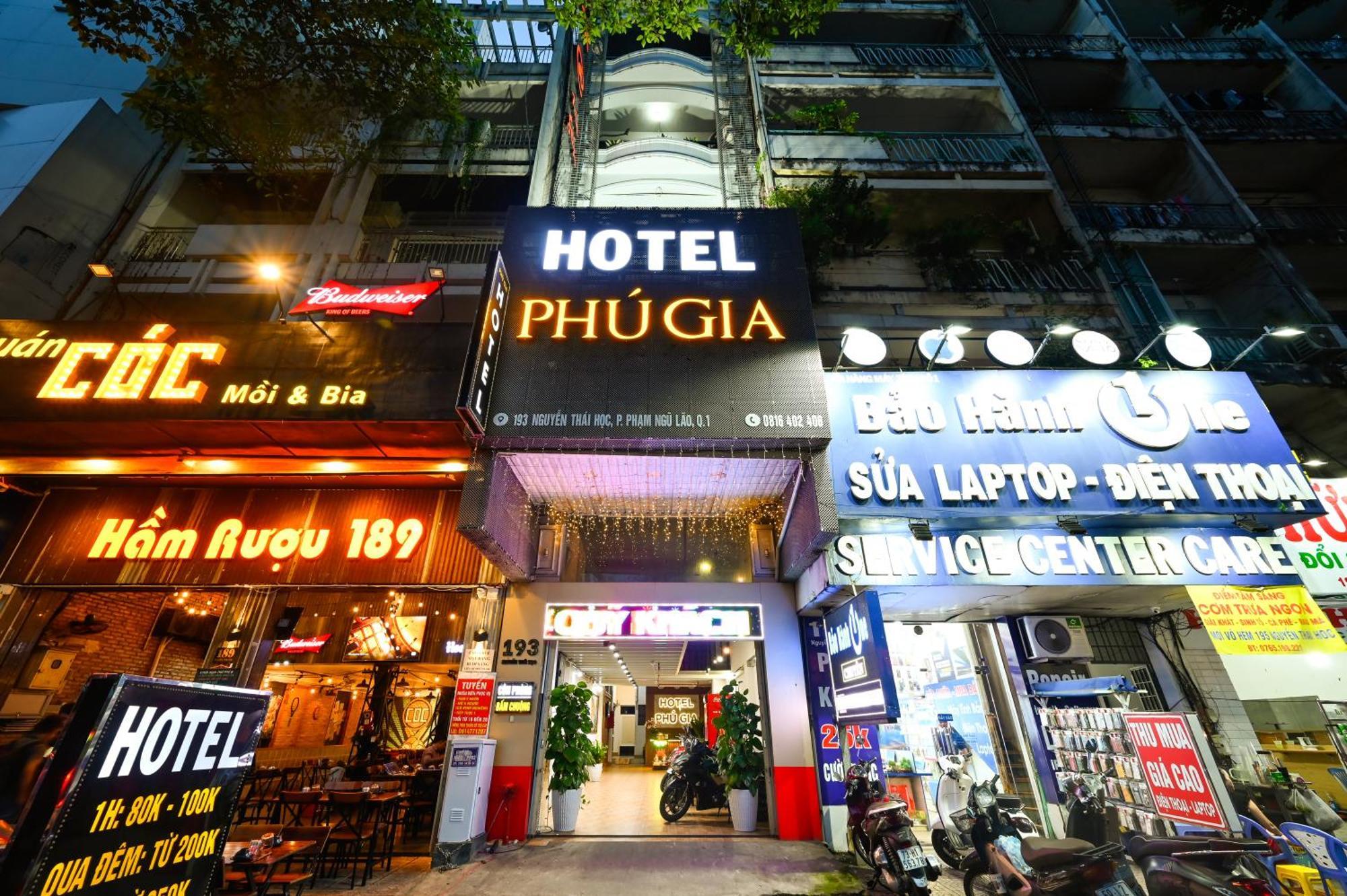 Phu Gia Hotel 193 Nguyen Thai Hoc Ho Chi Minh-byen Eksteriør bilde